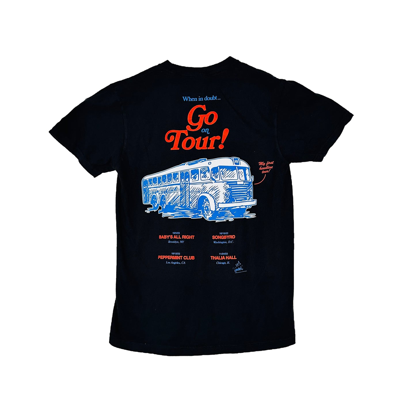 femdot. "FREE SAMPLES" tour tee.